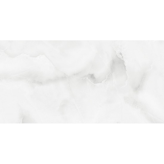 Πλακάκι Lucent Onyx 60Χ120 Ανοιχτό Γκρι Τύπου Όνυχα Γυαλιστερό Rettificato